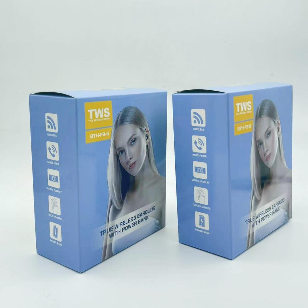 Waterproof F9-5 Earphones F9-5C TWS Auriculares in Ear Gaming Audifonos Wireless Bluetooth F9 Earbuds